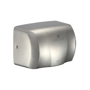 Secador de Mãos SwiftMini – Ultra-Compacto & Esterilização UVC 1000W | Inox Escovado